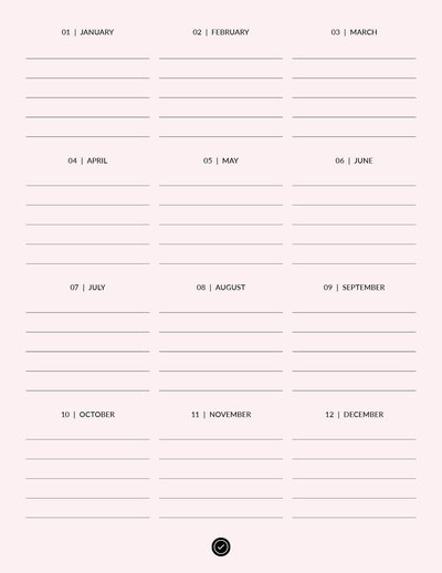 Notebook No 11 Digital Planner by Click 2 Plan-179