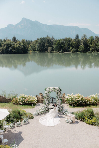 Wedding at Schloss Leopoldskron, Salzburg | Luxury Wedding Photography Austria