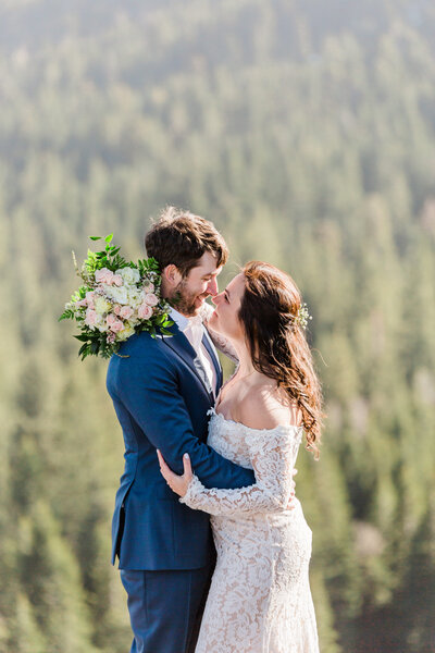 Eagle Rock Lake Tahoe Wedding