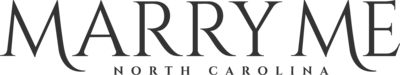 Marry Me NC logo representing a popular North Carolina wedding resource that has featured the photography work of Jessica Leigh Photography.