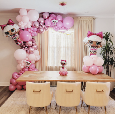A client's heartfelt review for our Customization Balloon Installation, the perfect gift for girls, at Air with Flair Decor