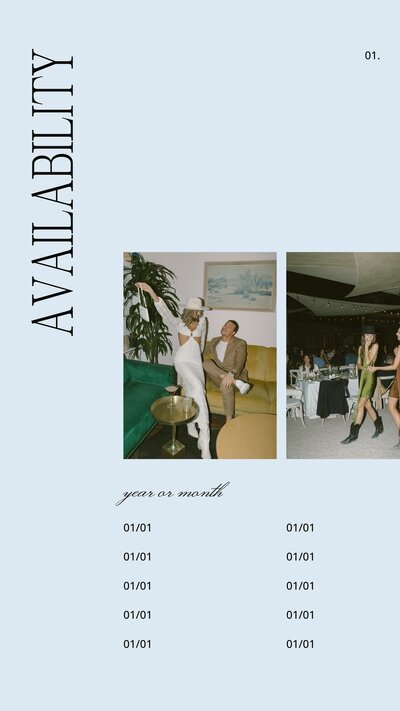 winston availability instagram story template