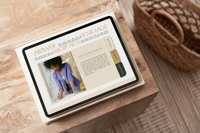website designed for a real estate agent in Peterborough, Ontario