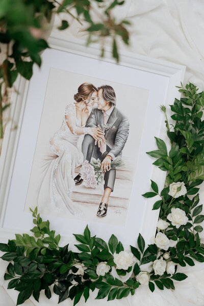 watercolour-bridal-portrait