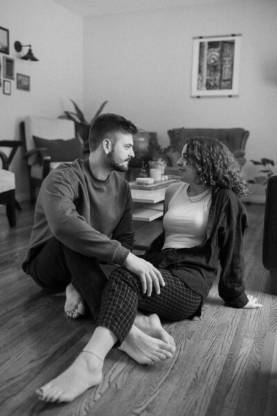Lifestyle In Home Session | Edmonton Couples Photographer | Tero and Nate-033