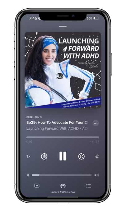 Launching Forward Podcast for ADHD support and growth