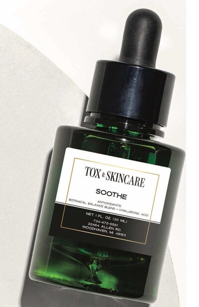 Tox Skin skincare soothe