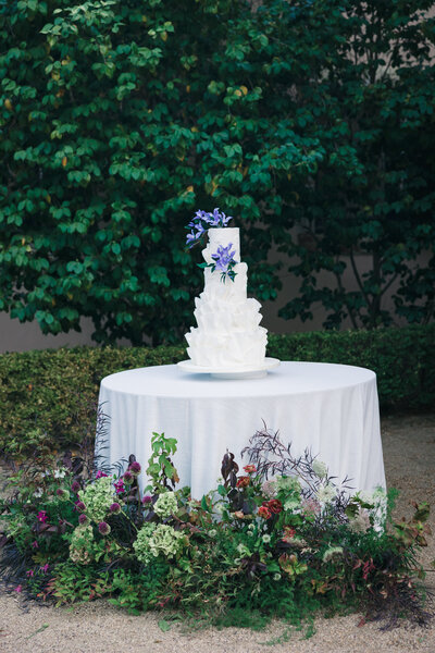 Wedding Cake Table - Bay Area Wedding Photographer