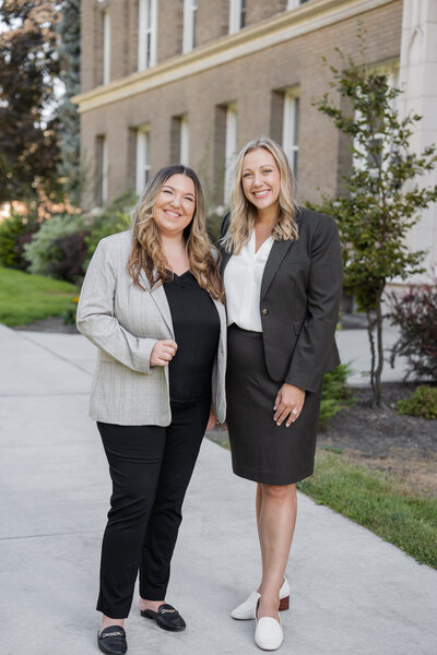 Lawyers, Paige Griffith & Alisha Suazo
