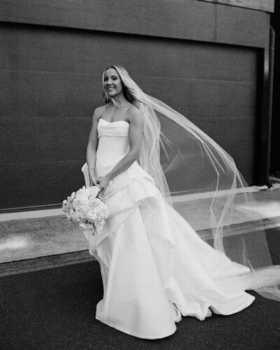 Mariana Hardwick Bridal 'Elliana' gown stocked at Sunday's Bride, London UK