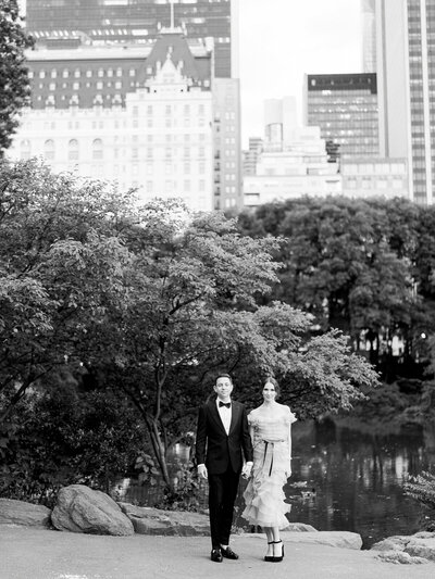 Central Park luxury engagement by destination photographer Liz Andolina