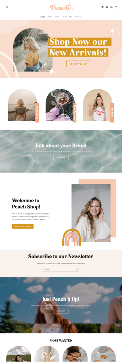 cindy boho showit website template for photographers and coaches