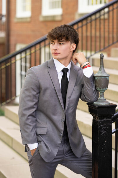 western reserve high school suit and tie senior