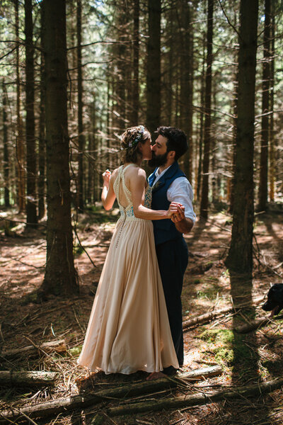 Woodland Wedding in Mid Devon 