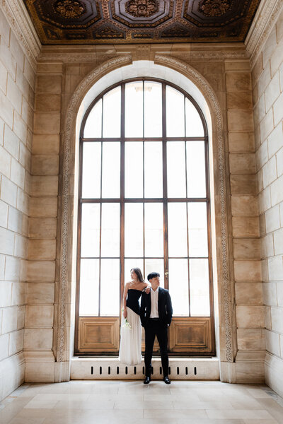 new york public library engagement session