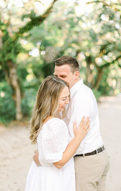 romantic wedding photos vero beach florida engagement 