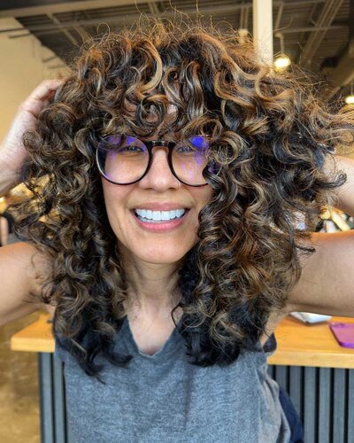 highlights for curly hair jacksonville FL