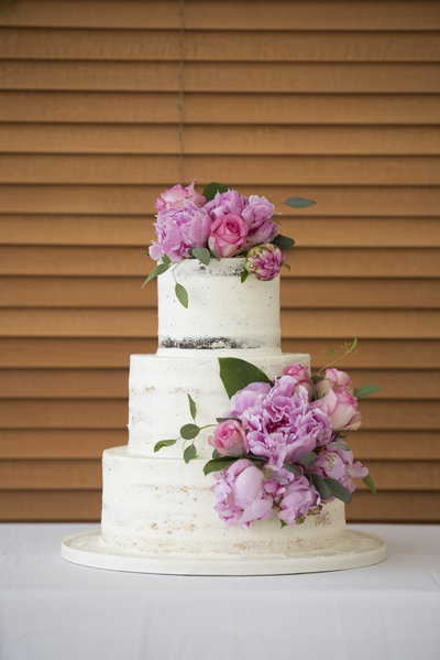 Wedding Cake at JG Domestic reception Philadelphia PA