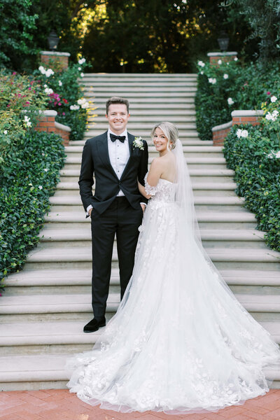 Bride & Groom Portrait at Quail Ranch