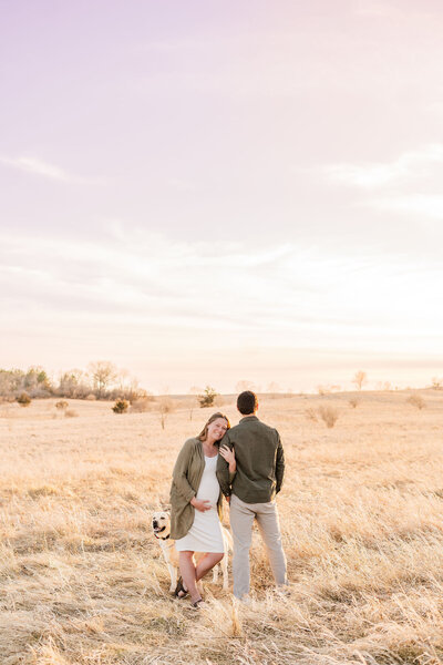 maternity photos eau claire wisconsin field