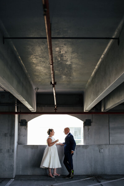 Elopement-Parking-Garage-Toast-Delray-Beach-Florida