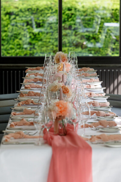 Diner bruiloft Landgoed Groenendaal
