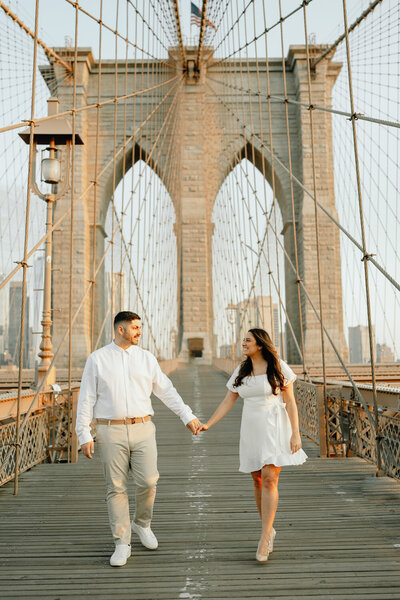 Brooklyn Bridge Engagement Photography Videography New York City