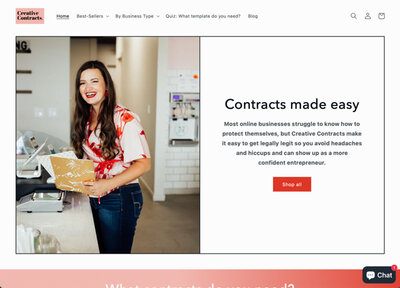 legal templates for creatives
