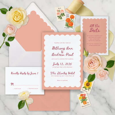 pre-designed invitations