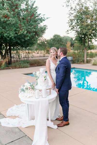 couple smiling