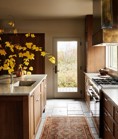 Copake Barns project kitchen in the Berkshires