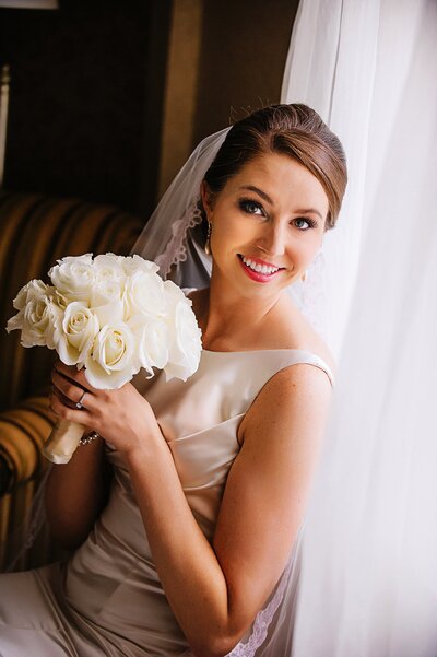 bride with window light hotel julien