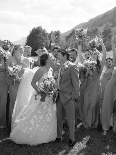 Couple at T Lazy 7 Ranch by Denver wedding photographer Sarah Nann