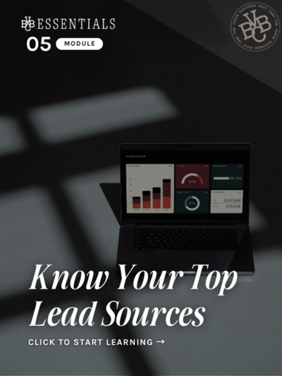 2023 Venue Business Boot Camp Module 5 - Know Your Top Referring Sources
