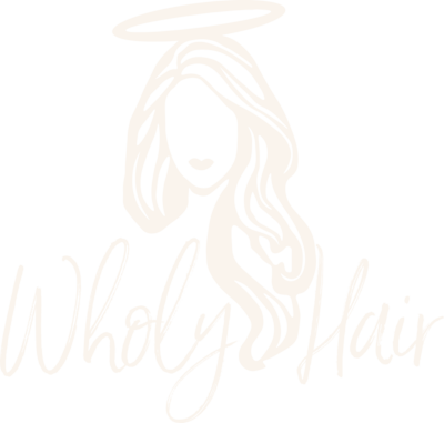 wholy hair logo