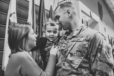 Military Families Pictures in Washington DC
