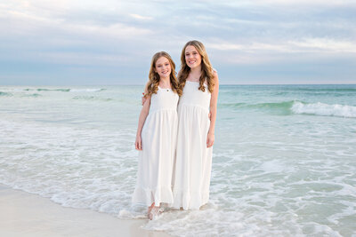 Seagrove Beach photographer of sisters