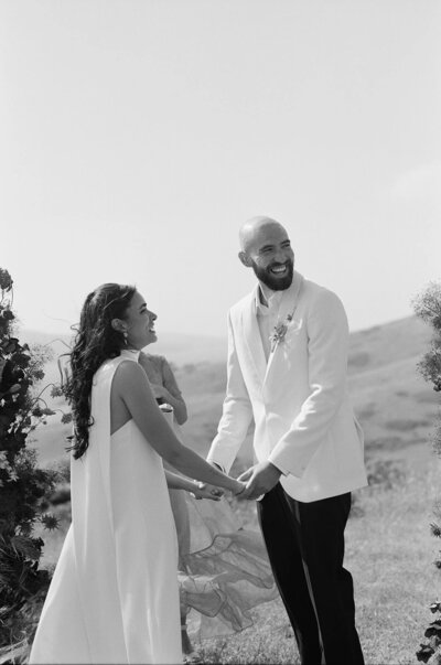 Napa private estate wedding with dinner party vibes.