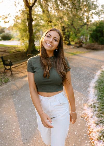 Candid senior photography Green Bay