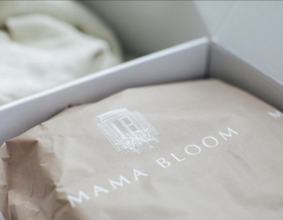 Mama Bloom florist brand design and website design