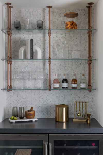Gorgeous bar area