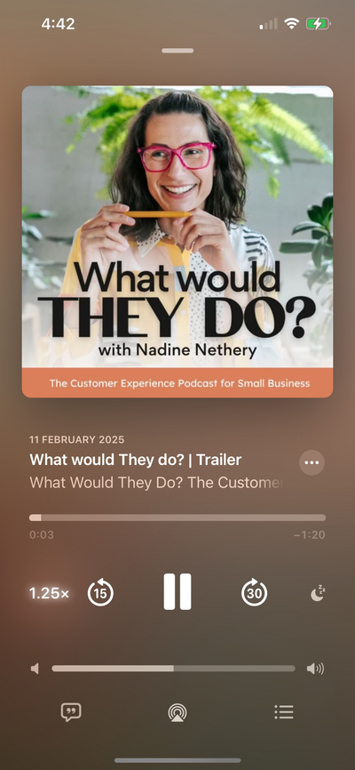 What Would They Do is the customer experience podcast for small business