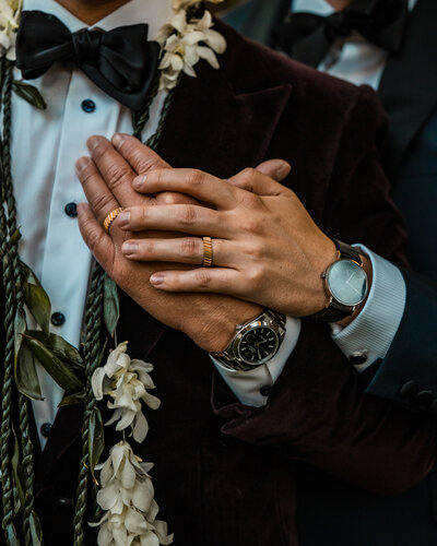 lgbtqia+ wedding photo