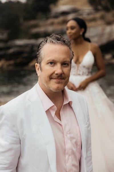 Writer, Brett Schneider, poses for portrait