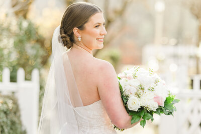 Best Augusta Georgia Wedding Photographer | Marion Hatcher Wedding Venue | bride/groom portraits