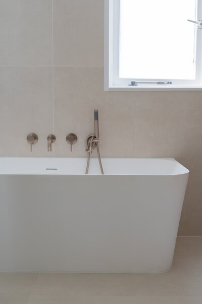 badkamer met ligbad