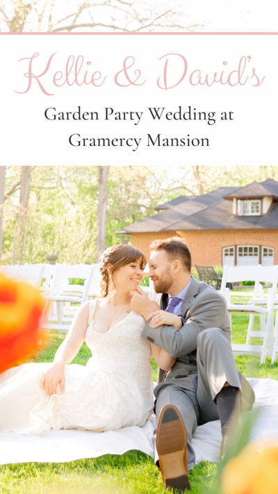 Spring Garden Party Wedding at Gramercy Mansion in Baltimore Maryland