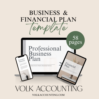 business and financial plan template