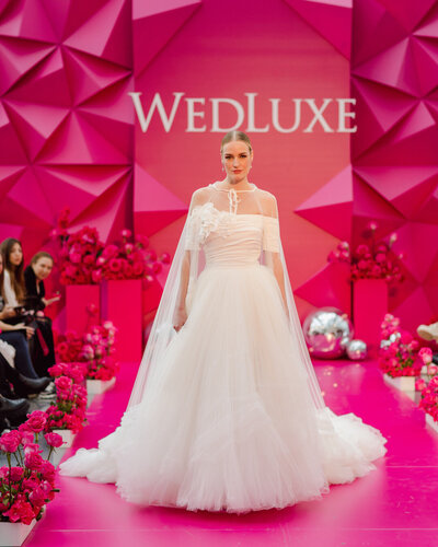 Viktor & Rolf Mariage at WedLuxe Show 2023 Runway pics by @Purpletreephotography 39