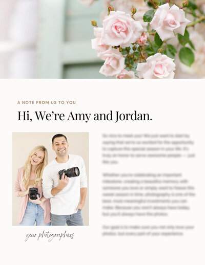03 Portrait Pricing Guide Intro Letter